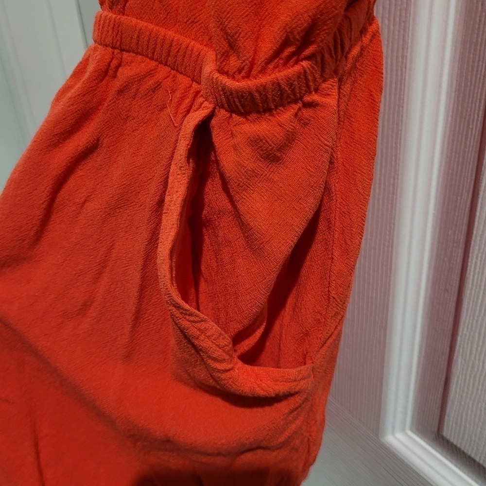 Express 100% Rayon Romper Jumpsuit Shorts Women's Size Medium - Picture 7 of 15